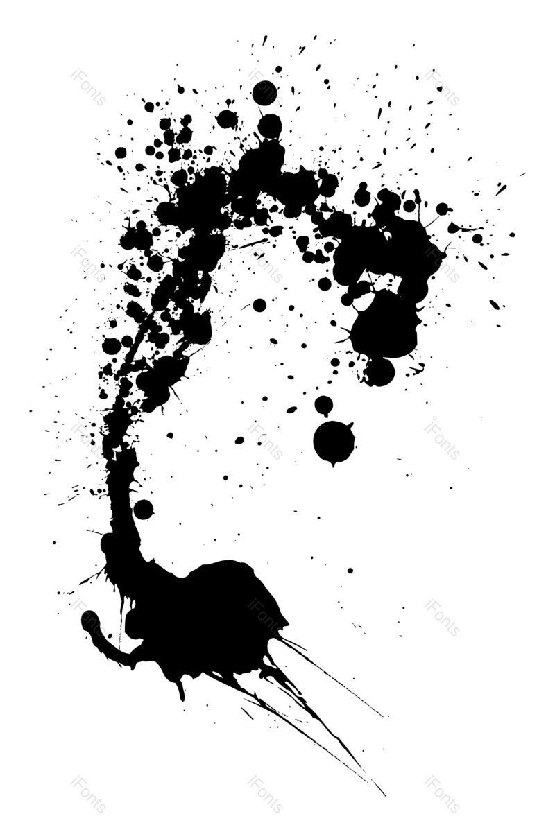 水墨图片,中国风元素,笔触PNG,毛笔笔触免抠素材